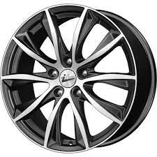 Фото Диск 18 7,5J*18 5/114,3/66,6+37 iFree Каzантип (КС684М-02) блэк джек K&K