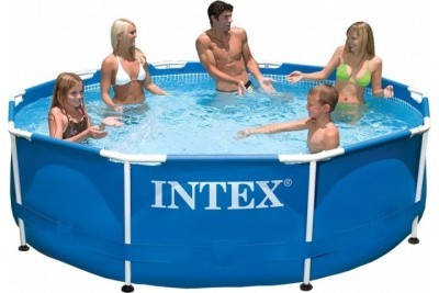 Фото Бассейн каркасн. круглый 305х 76 см. Intex Metal Frame