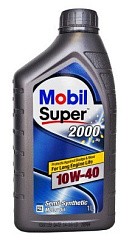 Фото Масло Mobil Super 2000x1 10W40 A3/B3 SN/CF   1л. п/с.
