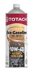 Фото Масло TOTACHI Eco Gasoline 10W40 A3/B4 SN/CF   1л. п/с.