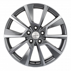 Фото Диск 18 7J*18 5/108/60,1+40 Khomen Wheels KHW1802 (Chery Tiggo) Gray-FP