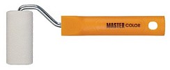 Фото Валик в сборе, пенополиэстер, мелкопористый, для лаков, ручка 19 см, 50 мм, Master Color