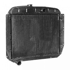 Фото Радиатор охлаждения ЗИЛ-130 медный 4-х ряд. ШААЗ