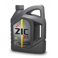 Фото Масло ZIC X7 Diesel 10W40 E7 CI-4/SL   4л. диз. син.