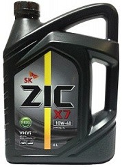 Фото Масло ZIC X7 Diesel 10W40 E7 CI-4/SL   6л. диз. син.