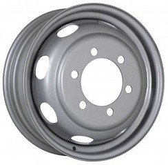 Фото Диск 16 5,5J*16 6/170/130,1+106 SRW sil 1500кг(Газель)