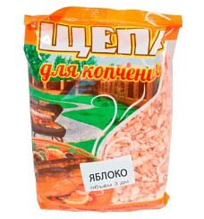 Фото Щепа для копчения Лесничий яблоня 2л (500 гр)