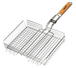 Фото Решетка для барбекю глубокая 56х30х25х5.5 см (HS-RB AW202A) Helios