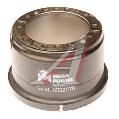 Фото Барабан тормозной задний МАЗ-5440,6430 10 отв.