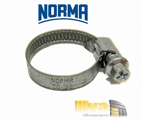 Фото Хомут NORMA 20-32мм