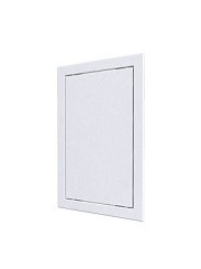 Фото Люк пластиковый ревизионный 268*318 с фланцем 246х296 АБС AD2530, AURAMAX