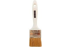 Фото Кисть плоская 2" (50 мм) T4P "Хобби", натур. щетина, пласт. ручка