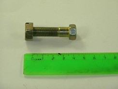 Фото Болт чашки пружины передней подвески с гайкой ГАЗ-24,3102,31029,3110 Волга