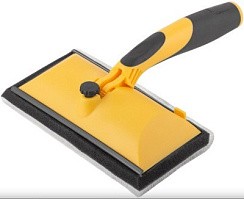 Фото Пад для красок и лаков, прорезиненная ручка 180х95 мм