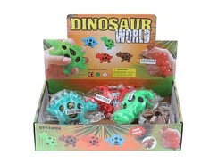 фото Игрушка-антистресс динозавр "Dinosaur world" в дисплее 12шт, арт. 7023 РАСПРОДАЖА