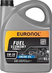 Фото Масло EURONOL Fuel Economy Formula  5W30 A1/B1, A5/B5 SN/CF GF-4   4л. п/с