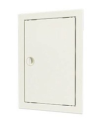 Фото Люк пластиковый ревизионный 168*168 с ручкой и фланцем 146*146 Л1515P,