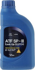 Фото Масло трансмиссионное ATF SP-3 HYUNDAI   1л. Lock-up Clutch п/с