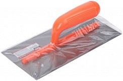 Фото Гладилка стальная с пластиковой ручкой, 280х130 мм, плоская КУРС