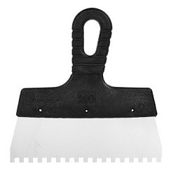 Фото Шпатель малярный зубчатый 350мм, зуб 6х6мм, Korvus 1205109