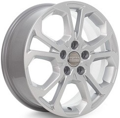 Фото Диск 16 6,5J*16 4/100/60,1+50 КС869 (74770)  ZV 16 Vesta сильвер K&K