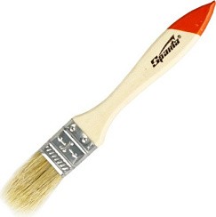 Фото Кисть плоская 4" (100 мм) Sparta Slimline натуральная щетина, деревянная ручка