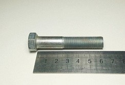 Фото Болт М12х1,25х62 передней/задней рессоры ГАЗель-3302 (центральный/стяжной).