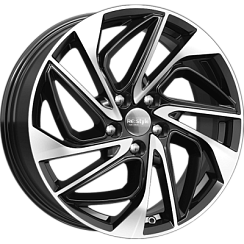 Фото Диск 18 7J*18 5/114,3/60,1+35 КС883 (Toyota RAV4 XA5r) алмаз чёрн.K&K