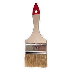 Фото Кисть плоская 4" (100 мм) T4P "Классик-Стандарт", натуральная щетина