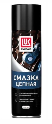 Фото Смазка для цепей 0,335л. (аэрозоль) Лукойл (3525419)