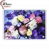 фото Часы настенные "Букет в кувшине"