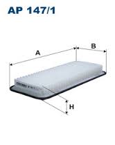 Фото Фильтр воздушный Filtron  AP147