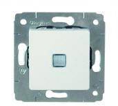 Фото Механизм выкл. 1-кл. бел. с подсв., CARIVA Leg 773610