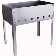 Фото Мангал сборный 70х30х70 см, на длинных ножках, ROYALGRILL™