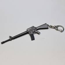 фото Брелок-Сувенир винтовка M16A4  метал. 12см