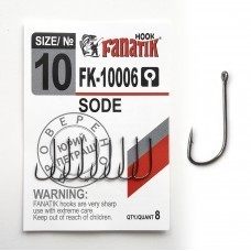 Фото Крючок SODE FANATIK №10 (8) FK-10006