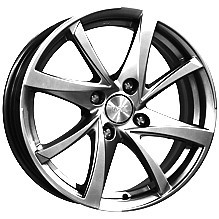 Фото Диск 15 6,5J*15 4/108/65,1+25 Игуана блэк плат. К&К  [] (16475)