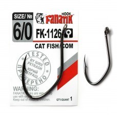 Фото Крючок CAT FISH/СОМ FANATIK №6/0 (1) FK-1126