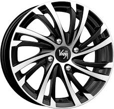 Фото Диск 15 6J*15 4/100/54,1+48 Мейола КС643 алмаз чёрный K&K