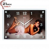 фото Часы настенные "Девушка в туфлях"