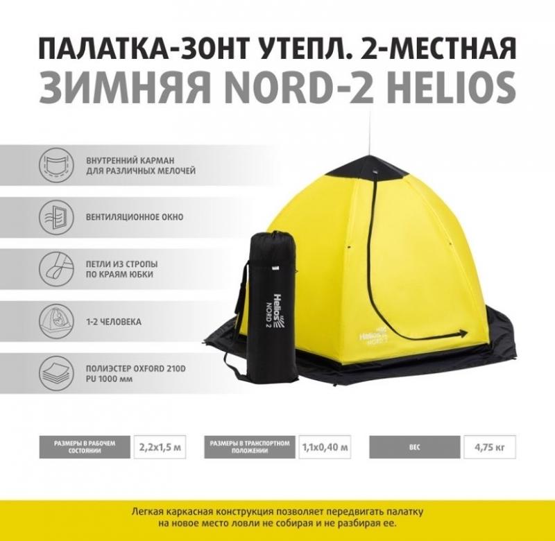 Палатка утеплённая NORD-2