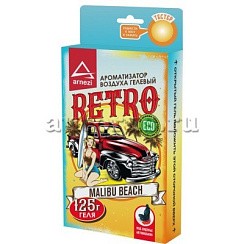 Фото Ароматизатор под сиденье ARNEZI гелевый Retro Malibu Beach 125г