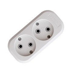 Фото Колодка удлинителя 2-м б/з АВС-пл. UNIVersal 7827757