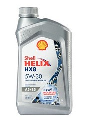 Фото Масло SHELL Helix HX8  5W30 А5/В5   1л. синт.