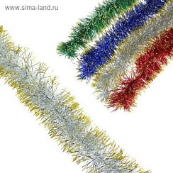 фото Мишура "Фонтан" D 8 см, 2 м, цвета микс