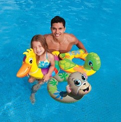 Фото Надувной круг "Животные", 3-6 лет. 59220/36