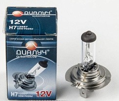 Фото Автолампа H7 12V  55W PX26d Диалуч CLASSIC ближний