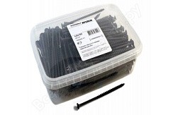 Фото Саморез 4,8х102 потай, крупная резьба, оксид (260) 1000383 КЧ