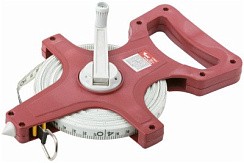 Фото Рулетка 30м геодезическая, красн.открыт.корпус, КУРС