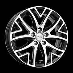 Фото Диск 15 6J*15 5/108/67,1+43 Рефлекс алм.черн. K&K